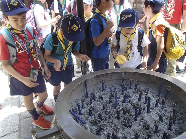 日野2団カブ隊の活動写真その55