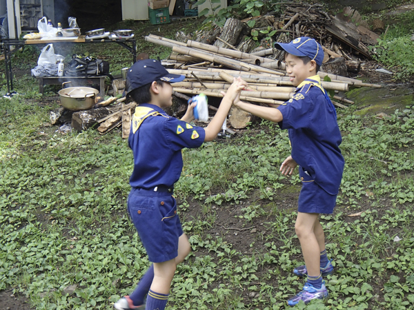 日野2団カブ隊の活動写真その3