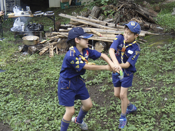 日野2団カブ隊の活動写真その4