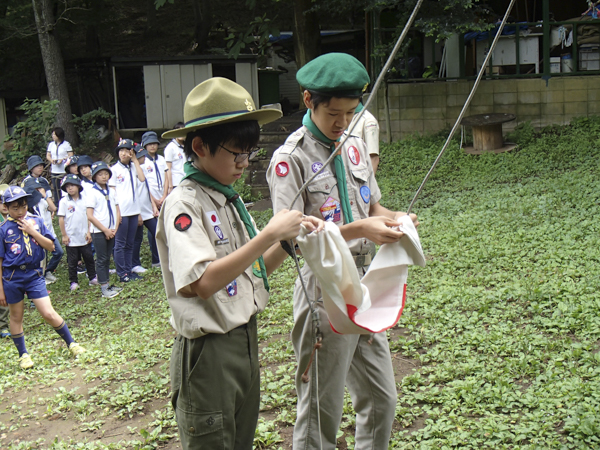 日野2団カブ隊の活動写真その9