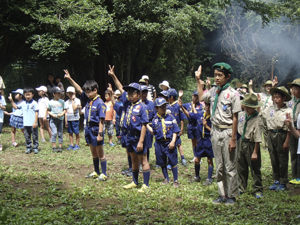 日野2団カブ隊の活動写真その15