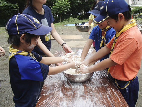 日野2団カブ隊の活動写真その50