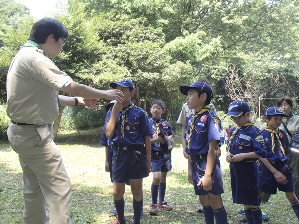 日野2団カブ隊の活動写真その11