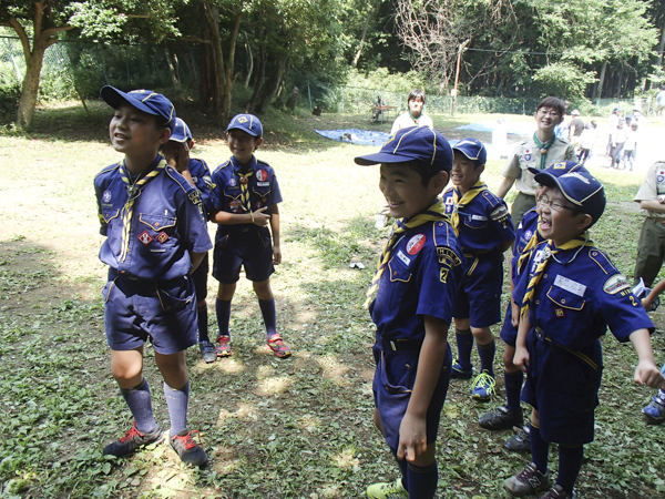 日野2団カブ隊の活動写真その14