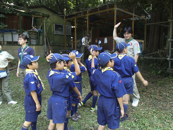 日野2団カブ隊の活動写真その32