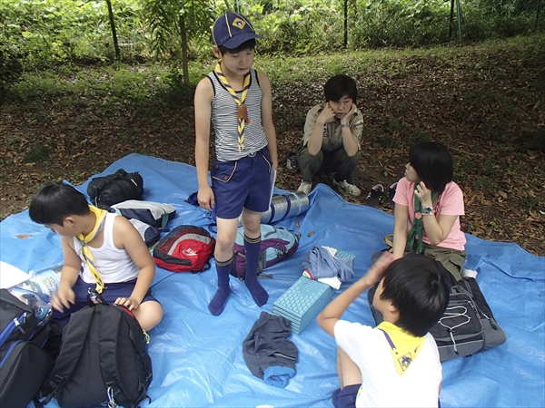 日野2団カブ隊の活動写真その23