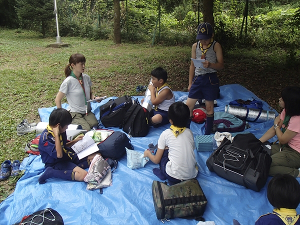 日野2団カブ隊の活動写真その24