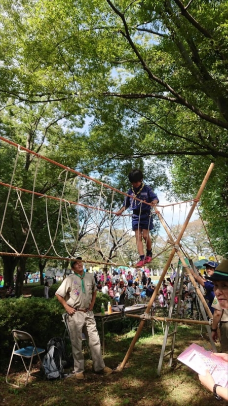 日野2団カブ隊の活動写真その17