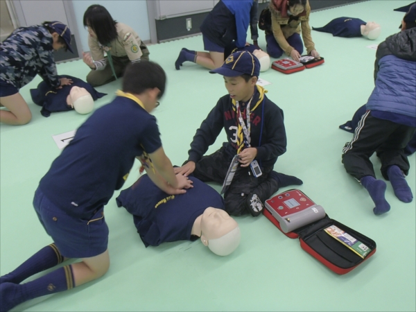 日野2団カブ隊の活動写真その56