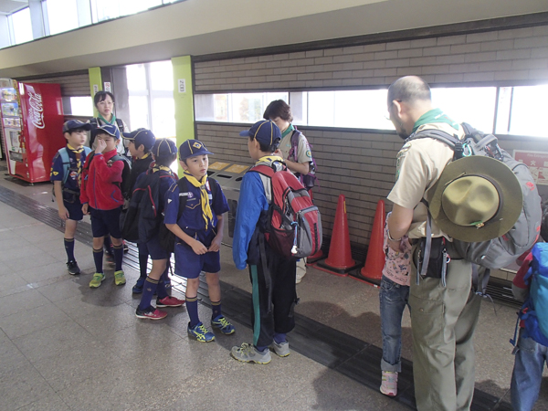 日野2団カブ隊の活動写真その1