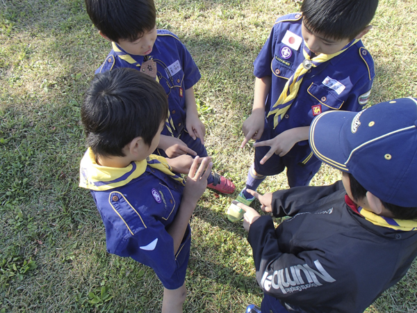 日野2団カブ隊の活動写真その12