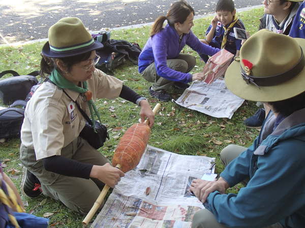 日野2団カブ隊の活動写真その46