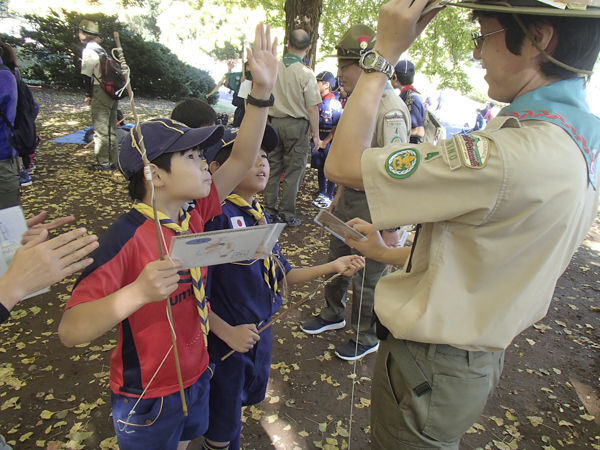 日野2団カブ隊の活動写真その56