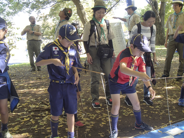 日野2団カブ隊の活動写真その61