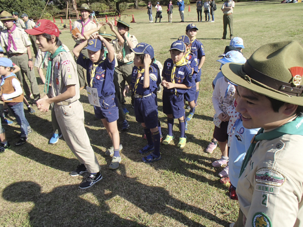 日野2団カブ隊の活動写真その74