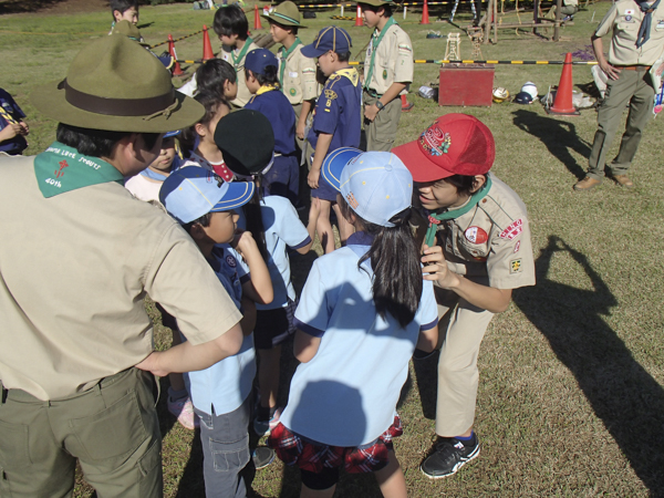 日野2団カブ隊の活動写真その77