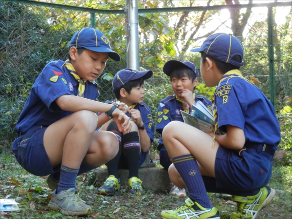 日野2団カブ隊の活動写真その17