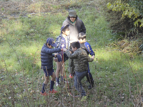 日野2団カブ隊の活動写真その46