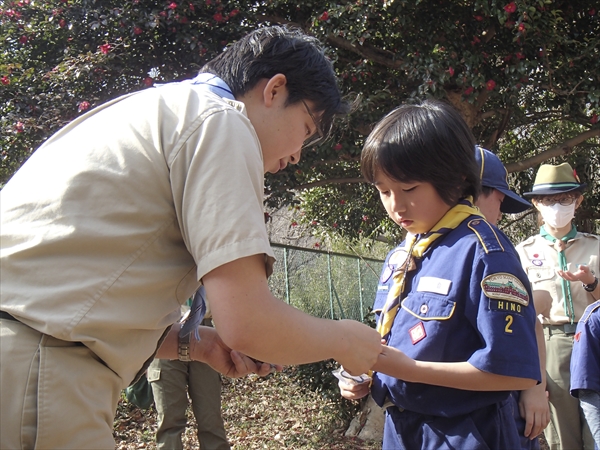 日野2団カブ隊の活動写真その101