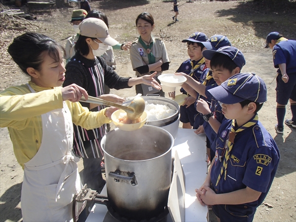 日野2団カブ隊の活動写真その55