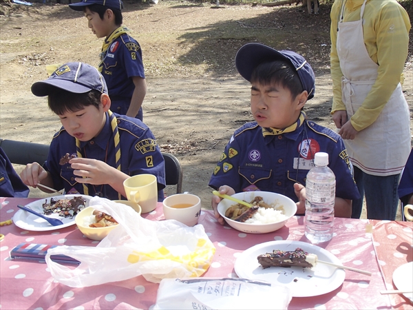 日野2団カブ隊の活動写真その73