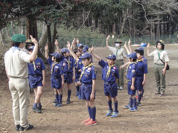 日野2団カブ隊の活動写真その91