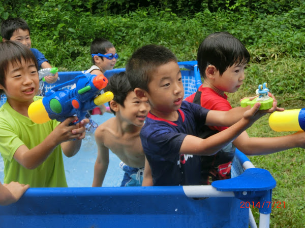 2014年7月21日　ビーバー隊の夏だ、休みだ、プールだ！