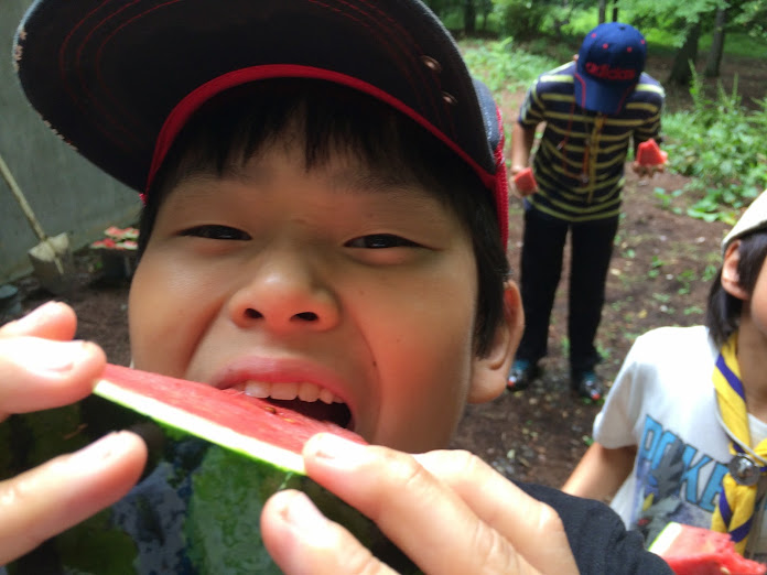 カブ隊夏季舎営