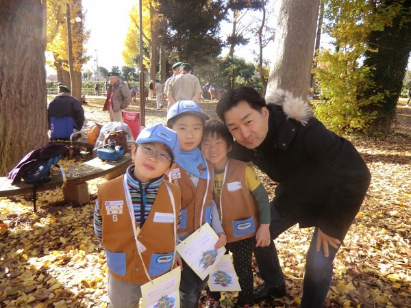 2014年12月７日　ビーバー隊の新多摩地区ラリー地区行事（６市合同）