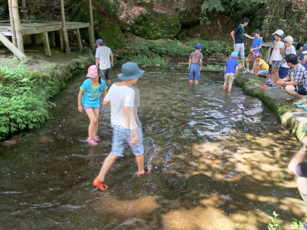 2015年8月7日　カブ隊の西沢渓谷での夏季舎営No.2