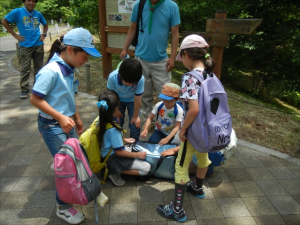 2017年5月28日　長沼公園から平山城址公園までハイキング「←↑→どこ行くの？」