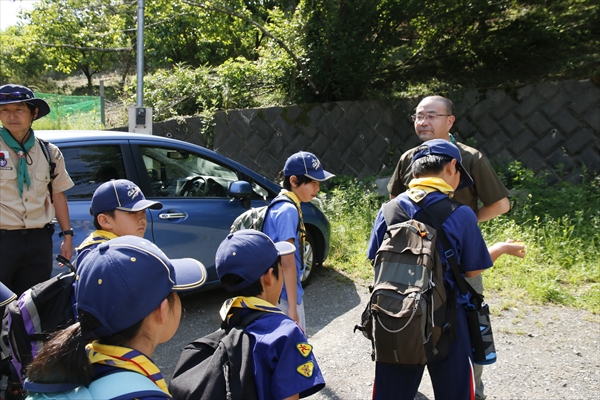 2019年5月26日　カブ隊の石老山ハイキングその１