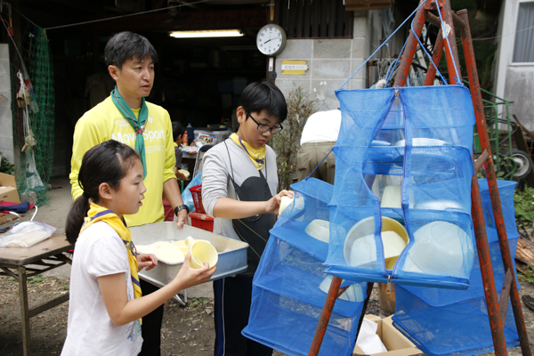 カブ隊仮キャンプ2日目その１