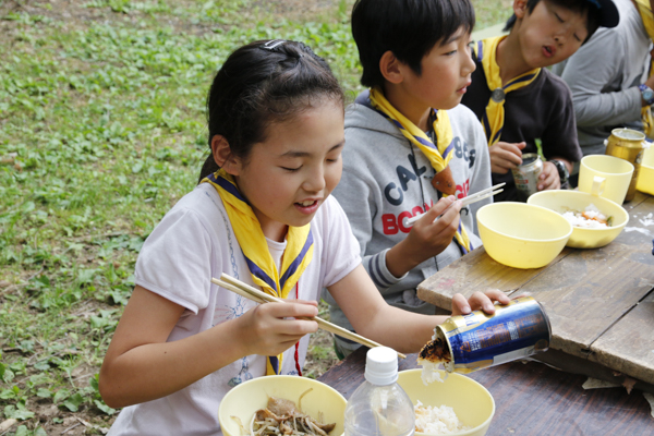 2019年6月2日　カブ隊の仮キャンプ2日目その2