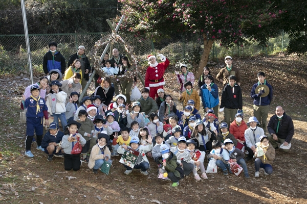 2021年12月19日　ガールスカウト、ボーイスカウト合同クリスマス会