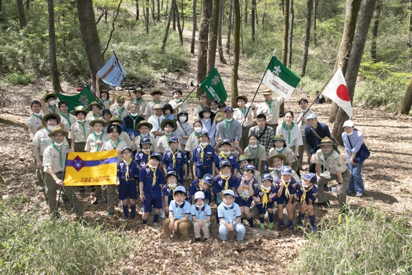 2022年4月10日　日野２団上進式・入隊式