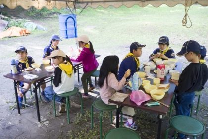 2023年6月4日　カブ隊の仮キャンプ2日目