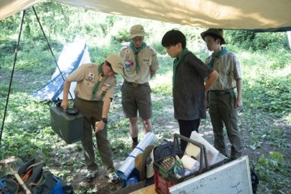 2023年7月15～16日　ボーイ隊の夏キャンプに向けての仮キャンプ