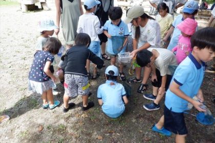 2023年9月10日　ビーバーのカニさんどこどこ カニさんを探せ