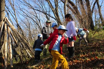 2024年1月14日　ビーバー隊の秘密基地を造ろう