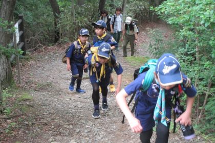 2024年5月19日　カブ隊の長沼公園～スカウトハウスまでの追跡ハイク