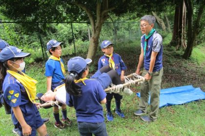 2024年6月30日　カブ隊の夏キャンプに向けて、救急法を学ぼう！