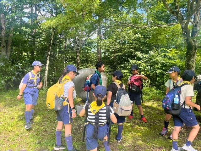 2024年7月26日　カブ隊の夏キャンプ１日目