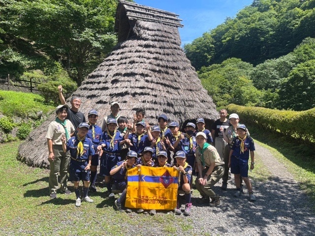 2024年7月29日　カブ隊の夏キャンプ４日目