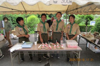 2025年5月18日　カトリック高幡教会さつき祭への参加