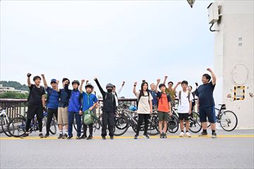2025年6月8日　ボーイ隊の羽田サイクリング