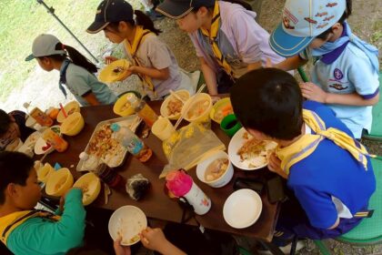 2025年6月7日　カブ隊の仮キャンプ２日目