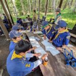 2025年7月28日　カブ隊の瑞牆山での夏キャンプ４日目