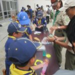 2025年9月23日　光塩日野幼稚園の秋祭りに参加