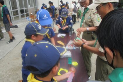 2025年9月23日 光塩日野幼稚園の秋祭りに参加